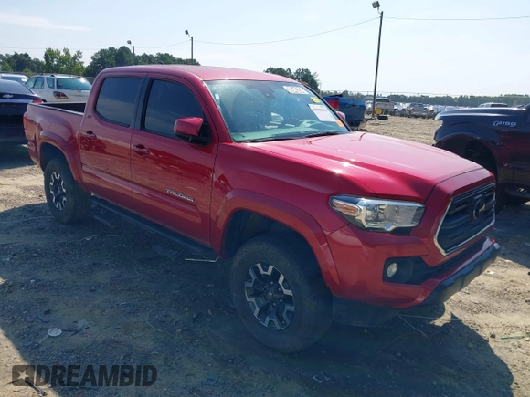 2018 Toyota Tacoma SR with VIN 5TFCZ5AN7JX163344, listed as a IAAI auction lot 40008984 with 93,598 mi miles. Bid and sale history available at carsss.com. Image 1.