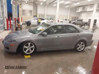 2008 Mazda 6 i Sport VE with VIN 1YVHP80C385M19167, listed as a IAAI auction lot 41282729 with 203,185 mi miles. Bid and sale history available at carsss.com. Image 14.