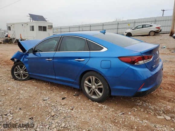 2019 Hyundai Sonata Sport with VIN 5NPE34AF9KH750588, listed as a Copart auction lot 44385125 with 0 mi miles and Salvage Title. Bid and sale history available at carsss.com. Image 2.