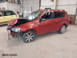 2012 Mitsubishi Outlander SE with VIN JA4AS3AW9CU016434, listed as a IAAI auction lot 41757429 with 152,484 mi miles. Bid and sale history available at carsss.com. Image 2.