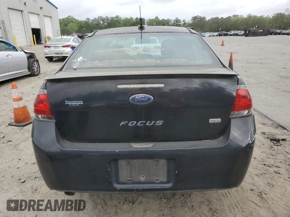 2011 Ford Focus SES with VIN 1FAHP3GNXBW124350, listed as a Copart auction lot 51010435 with 103,008 mi miles and Clean Title. Bid and sale history available at carsss.com. Image 6.
