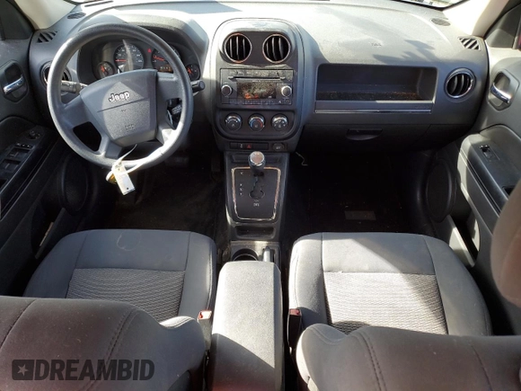 2010 Jeep Patriot Sport with VIN 1J4NF2GB0AD571175, listed as a Copart auction lot 54985195 with 112,365 mi miles and Clean Title. Bid and sale history available at carsss.com. Image 8.