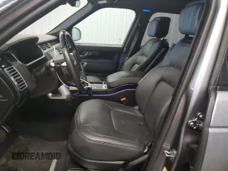 2022 Land Rover Range Rover Westminster with VIN SALGS2RU8NA465582, listed as a Copart auction lot 54510795 with 57,055 mi miles and Salvage title. Bid and sale history available at DreamBid. Image 7.