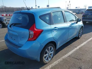 2015 Nissan Note SV with VIN 3N1CE2CP7FL375420, listed as a IAAI auction lot 41648943 with 84,974 mi miles and . Bid and sale history available at DreamBid. Image 4.