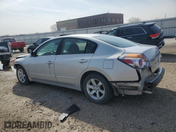 2008 Nissan Altima 2.5 SL with VIN 1N4AL21E48N496717, listed as a Copart auction lot 51139445 with 91,124 mi miles and Salvage Title. Bid and sale history available at carsss.com. Image 2.