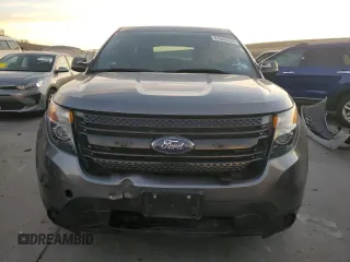 2015 Ford Utility Police Interceptor with VIN 1FM5K8AR5FGC08706, listed as a Copart auction lot 81642424 with 78,111 mi miles and Salvage Title. Bid and sale history available at carsss.com. Image 5.