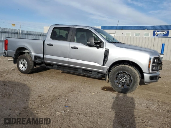 2024 Ford F-250 XL with VIN 1FT8W2BA5REC59750, listed as a Copart auction lot 56022695 with 2,724 mi miles and Salvage title. Bid and sale history available at DreamBid. Image 4.