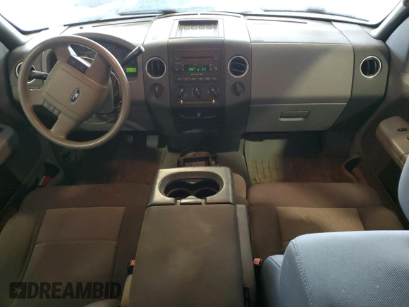 2006 Ford F-150 XLT with VIN 1FTPX14546FB39124, listed as a Copart auction lot 58723635 with 95,108 mi miles and Salvage title. Bid and sale history available at DreamBid. Image 8.