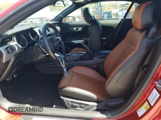 2022 Ford Mustang EcoBoost with VIN 1FATP8UH7N5126718, listed as a Copart auction lot 48011723 with 1,407 mi miles. Bid and sale history available at carsss.com. Image 7.