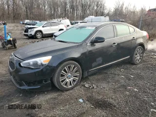 2015 Kia Cadenza Premium with VIN KNALN4D79F5176924, listed as a Copart auction lot 86271164 with 121,286 mi miles and Clean Title. Bid and sale history available at carsss.com. Image 1.