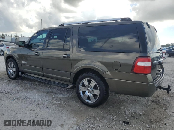 2008 Ford Expedition Max Limited with VIN 1FMFK19508LA74419, listed as a Copart auction lot 61180105 with 228,175 mi miles and Salvage title. Bid and sale history available at DreamBid. Image 2.