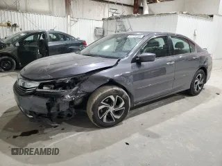 2017 Honda Accord LX with VIN 1HGCR2F39HA169702, listed as a Copart auction lot 41773155 with 66,771 mi miles and Salvage Title. Bid and sale history available at carsss.com. Image 1.