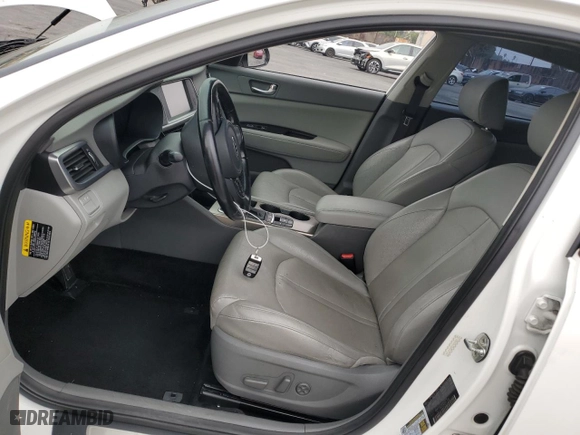 2017 Kia Optima Plug-In Hybrid EX with VIN KNAGV4LD6H5019136, listed as a Copart auction lot 74562224 with NaN miles and Salvage Title. Bid and sale history available at carsss.com. Image 7.