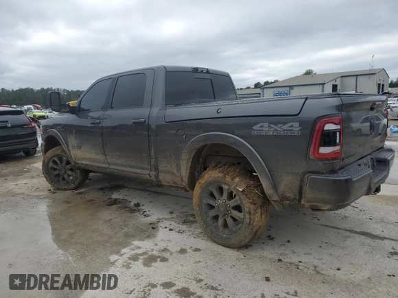 2022 Ram 2500 Laramie with VIN 3C6UR5FL7NG267832, listed as a Copart auction lot 45134075 with 26,755 mi miles and Salvage title. Bid and sale history available at DreamBid. Image 2.