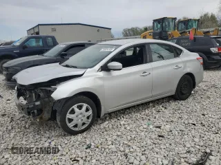 2015 Nissan Sentra SV z VIN 3N1AB7AP4FL628743, wystawiony jako Copart lot #55024155 z przebiegiem 128 586 mil mil oraz Czysty tytuł • Clean title. Historia ofert i sprzedaży dostępna na DreamBid. Obrazek 1.