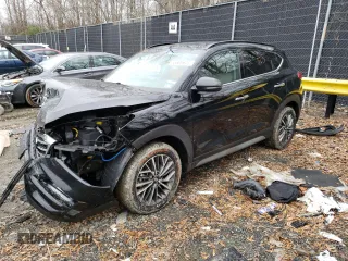 2019 Hyundai Tucson Ultimate z VIN KM8J3CAL1KU972641, wystawiony jako Copart lot #35800603 z przebiegiem 57 676 mil mil oraz . Historia ofert i sprzedaży dostępna na DreamBid. Obrazek 1.