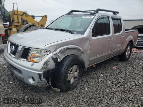 2005 Nissan Frontier LE с VIN 1N6AD07U85C446286, выставлен на аукционе Copart как лот 46277615 с пробегом 156 037 миль миль и Списание • Salvage title. История ставок и продаж доступна на DreamBid. Изображение 1.