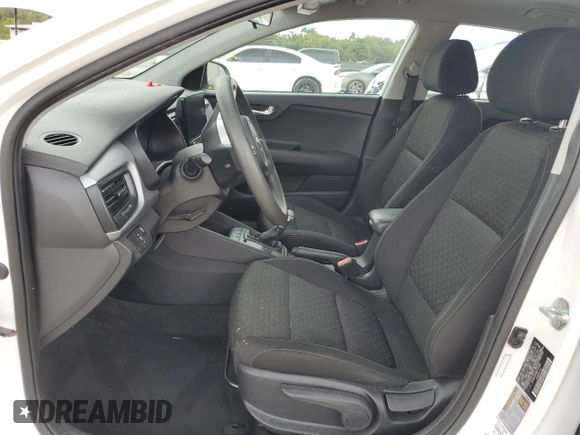 2021 Kia Rio LX with VIN 3KPA24AD6ME370969, listed as a Copart auction lot 71244164 with 90,219 mi miles and Non Repairable. Bid and sale history available at DreamBid. Image 7.