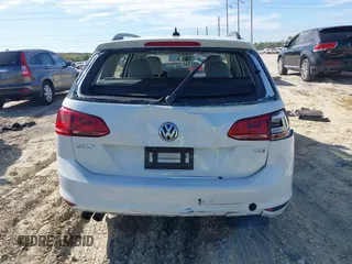2017 Volkswagen Golf SportWagen S with VIN 3VWC17AU1HM506561, listed as a IAAI auction lot 41432944 with 58,215 mi miles. Bid and sale history available at carsss.com. Image 16.