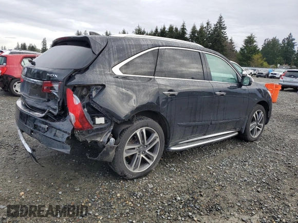 2018 Acura MDX Advance with VIN 5J8YD4H85JL002322, listed as a Copart auction lot 50735935 with 78,538 mi miles and Salvage Title. Bid and sale history available at carsss.com. Image 3.