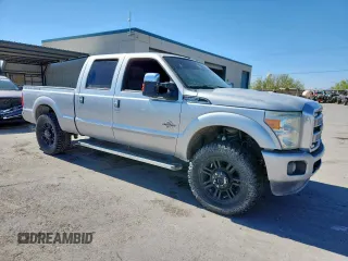 2016 Ford F-250 Lariat with VIN 1FT7W2BT2GEC01895, listed as a Copart auction lot 60191905 with 143,298 mi miles and Salvage title. Bid and sale history available at DreamBid. Image 4.