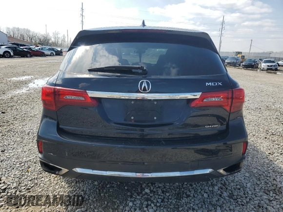 2017 Acura MDX Technology z VIN 5J8YD4H53HL001749, wystawiony jako Copart lot #51074635 z przebiegiem 126 871 mil mil oraz Szkody całkowita. Historia ofert i sprzedaży dostępna na DreamBid. Obrazek 6.