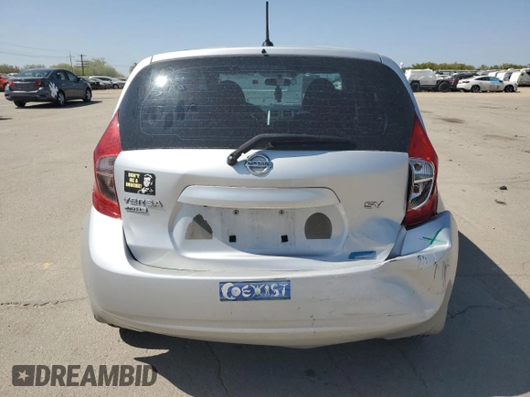 2014 Nissan Note SV with VIN 3N1CE2CP5EL362745, listed as a Copart auction lot 54069575 with 79,902 mi miles and Salvage Title. Bid and sale history available at DreamBid. Image 6.