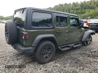 2022 Jeep Wrangler Unlimited Sport S z VIN 1C4HJXDG0NW234854, wystawiony jako Copart lot #73144634 z przebiegiem 39 401 mil mil oraz Szkoda całkowita • Salvage title. Historia ofert i sprzedaży dostępna na DreamBid. Obrazek 3.
