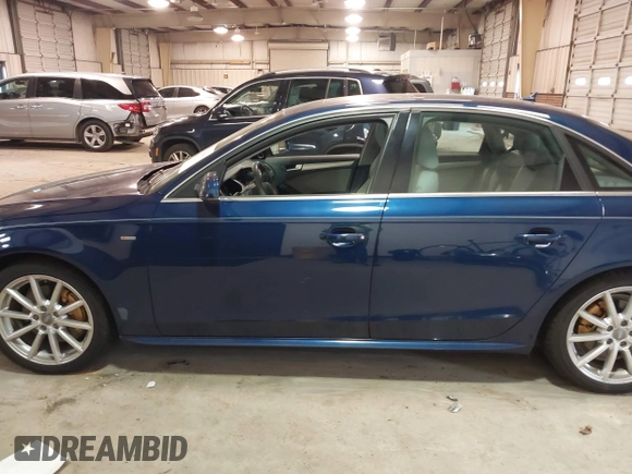 2015 Audi A4 Premium Plus with VIN WAUFFAFL2FN018024, listed as a IAAI auction lot 41364003 with 62,148 mi miles. Bid and sale history available at carsss.com. Image 14.