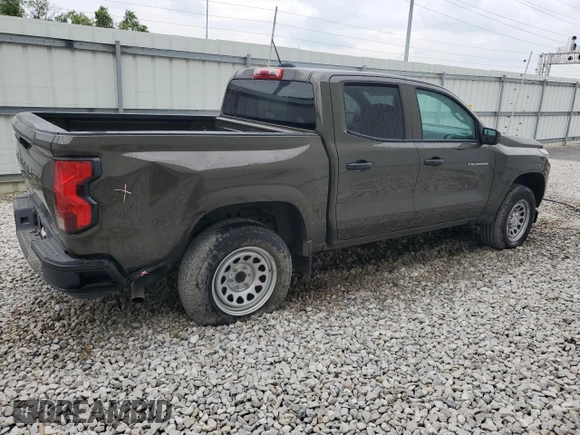2024 Chevrolet Colorado 2WD Work Truck with VIN 1GCGSBEC1R1231469, listed as a Copart auction lot 61129055 with 14,210 mi miles and Clean title. Bid and sale history available at DreamBid. Image 3.
