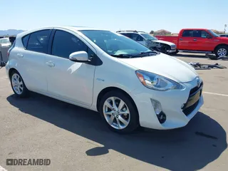 2015 Toyota Prius c One with VIN JTDKDTB37F1089798, listed as a IAAI auction lot 41838827 with 137,655 mi miles. Bid and sale history available at carsss.com. Image 1.