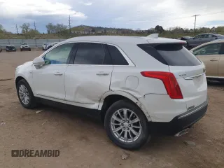 2018 Cadillac XT5 FWD with VIN 1GYKNARSXJZ223593, listed as a Copart auction lot 54414045 with 48,097 mi miles and Salvage title. Bid and sale history available at DreamBid. Image 2.