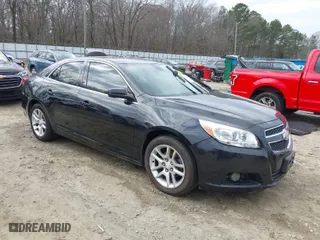 2013 Chevrolet Malibu ECO with VIN 1G11F5RR3DF116970, listed as a IAAI auction lot 41514066 with 134,849 mi miles. Bid and sale history available at carsss.com. Image 1.