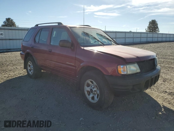 2004 Isuzu Rodeo S with VIN 4S2DM58W844300545, listed as a Copart auction lot 72277394 with Not Provided miles and Clean Title. Bid and sale history available at DreamBid. Image 4.