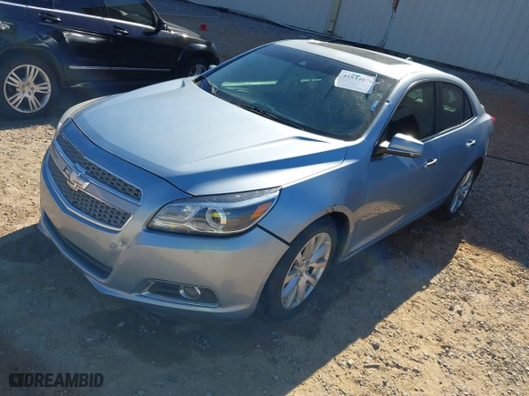 2013 Chevrolet Malibu LTZ with VIN 1G11H5SA3DU139367, listed as a IAAI auction lot 41844076 with 133,050 mi miles. Bid and sale history available at carsss.com. Image 2.