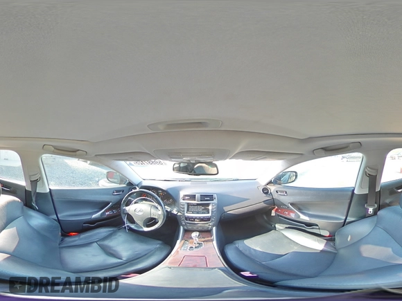 2007 Lexus IS 350 with VIN JTHBE262975014988, listed as a Copart auction lot 59887125 with 135,686 mi miles and Salvage title. Bid and sale history available at DreamBid. Image 14.