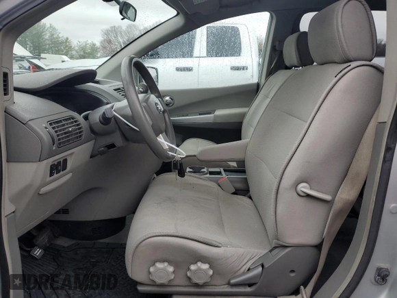 2008 Nissan Quest with VIN 5N1BV28U58N120335, listed as a Copart auction lot 49303814 with 78,457 mi miles and Clean Title. Bid and sale history available at carsss.com. Image 7.