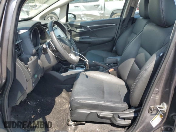 2017 Honda Fit EX-L with VIN 3HGGK5H98HM703123, listed as a Copart auction lot 61678095 with 25,714 mi miles and Salvage title. Bid and sale history available at DreamBid. Image 7.