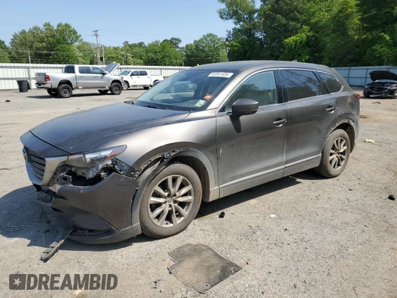 2016 Mazda CX-9 Touring with VIN JM3TCACY2G0121643, listed as a Copart auction lot 53341555 with 143,650 mi miles and Salvage title. Bid and sale history available at DreamBid. Image 1.