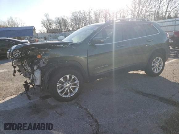 2019 Jeep Cherokee Latitude with VIN 1C4PJMCX0KD113213, listed as a Copart auction lot 49228805 with 49,085 mi miles and Salvage title. Bid and sale history available at DreamBid. Image 1.