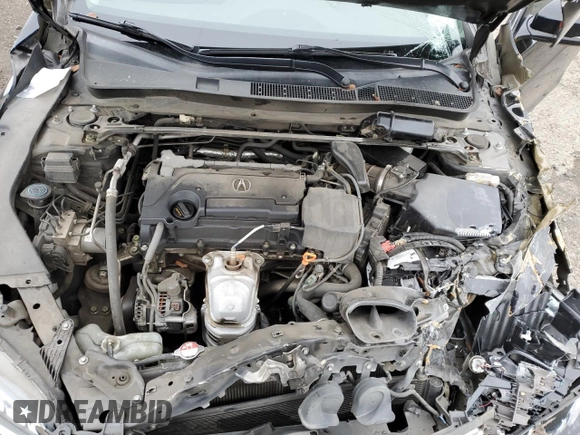 2017 Acura TLX with VIN 19UUB1F34HA007169, listed as a Copart auction lot 85472194 with 0 mi miles and Salvage Title. Bid and sale history available at carsss.com. Image 12.