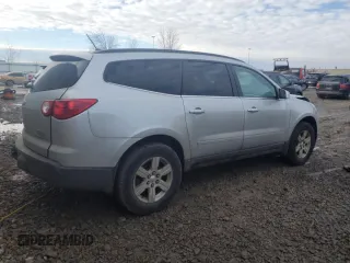 2011 Chevrolet Traverse 1LT with VIN 1GNKVGED1BJ105892, listed as a Copart auction lot 46514465 with 190,695 mi miles and Clean Title. Bid and sale history available at DreamBid. Image 3.