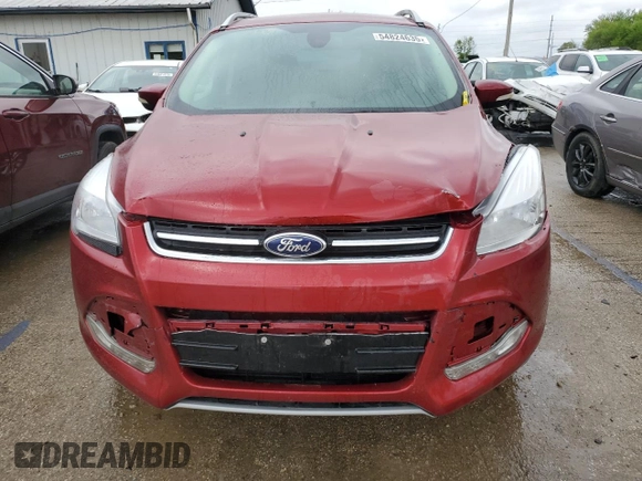 2015 Ford Escape Titanium z VIN 1FMCU0JXXFUA76092, wystawiony jako Copart lot #54824635 z przebiegiem 97 659 mil mil oraz Szkoda całkowita • Salvage title. Historia ofert i sprzedaży dostępna na DreamBid. Obrazek 5.