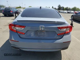 2021 Honda Accord Sport with VIN 1HGCV1F36MA122661, listed as a Copart auction lot 59363855 with 51,445 mi miles and Salvage title. Bid and sale history available at DreamBid. Image 6.