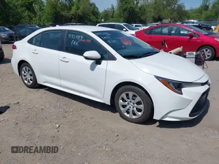 2024 Toyota Corolla LE с VIN 5YFB4MDEXRP183209, выставлен на аукционе IAAI как лот 41951119 с пробегом 5 506 миль миль и . История ставок и продаж доступна на DreamBid. Изображение 1.