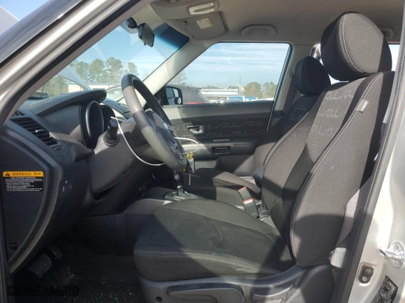 2012 Kia Soul + with VIN KNDJT2A64C7438316, listed as a Copart auction lot 46450685 with 119,150 mi miles and Salvage Title. Bid and sale history available at carsss.com. Image 7.