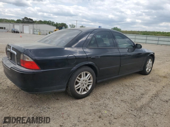 2004 Lincoln LS with VIN 1LNHM87A74Y624725, listed as a Copart auction lot 52925105 with 135,129 mi miles and Salvage Title. Bid and sale history available at carsss.com. Image 3.