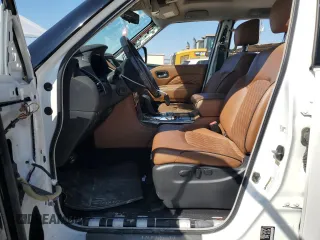 2018 Infiniti QX80 with VIN JN8AZ2NE9J9195382, listed as a Copart auction lot 71923024 with 92,900 mi miles and Salvage Title. Bid and sale history available at carsss.com. Image 7.