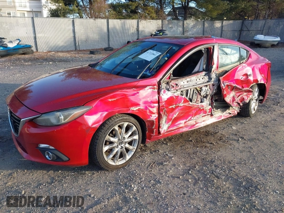 2015 Mazda 3 S Grand Touring z VIN JM1BM1W36F1244730, wystawiony jako IAAI lot #41722861 z przebiegiem 123 731 mil mil oraz . Historia ofert i sprzedaży dostępna na DreamBid. Obrazek 16.