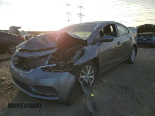 2016 Kia Forte LX with VIN KNAFX4A66G5479731, listed as a Copart auction lot 87704475 with 0 mi miles and Salvage Title. Bid and sale history available at carsss.com. Image 1.